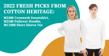 , <strong>2022 Fresh Picks from Cotton Heritage: The M2480 Unisex Premium Crewneck Sweatshirt, M2580 Unisex Premium Pullover Hoodie, and MC1082 Men&#8217;s Premium Short Sleeve Tee</strong>, Awkward Styles Blog