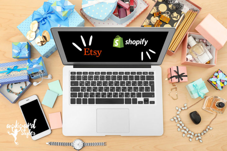 , Etsy vs. Shopify —Which Platform Is for You?, Awkward Styles Blog