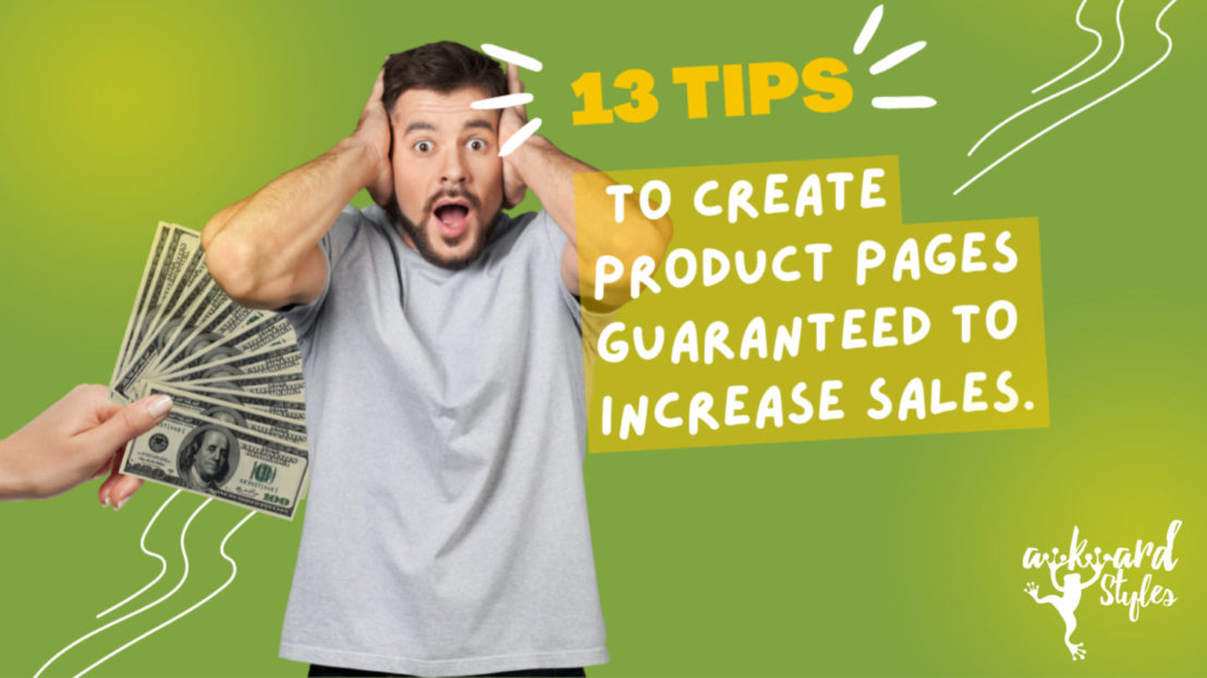 , 13 Tips to Create Product Pages Guaranteed to Increase Sales, Blog