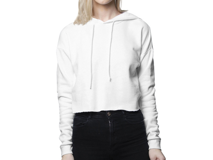 Independent Trading Co - Women's Lightweight Cropped Hoodie - AFX64CRP