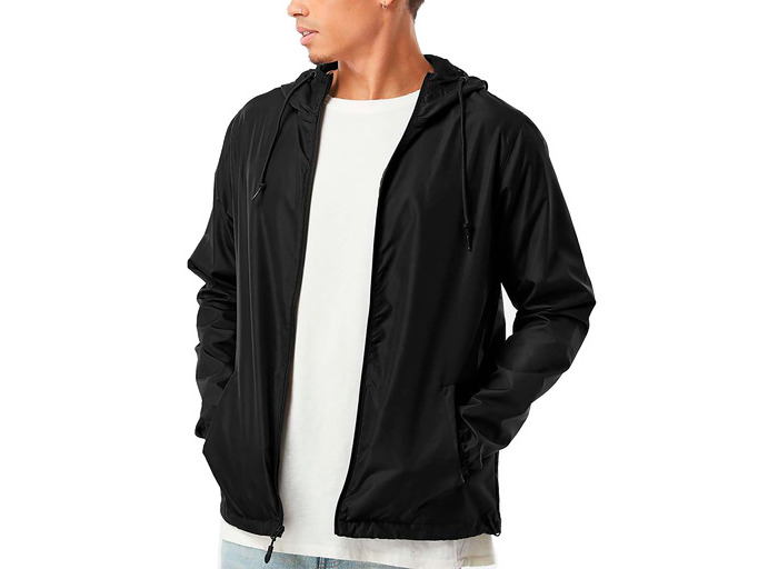 Independent Trading Co. Youth Lightweight Windbreaker Zip Jacket