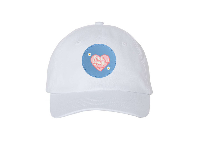 Valucap - Youth Bio-Washed Classic Hat with Round Leather