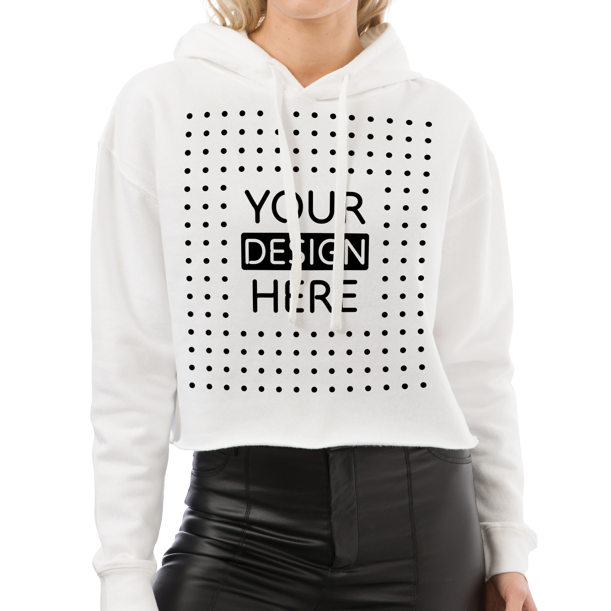 Design Custom Top Crop Hoodies