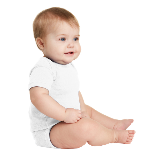Rabbit Skins - Infant Baby Rib Bodysuit - 4400