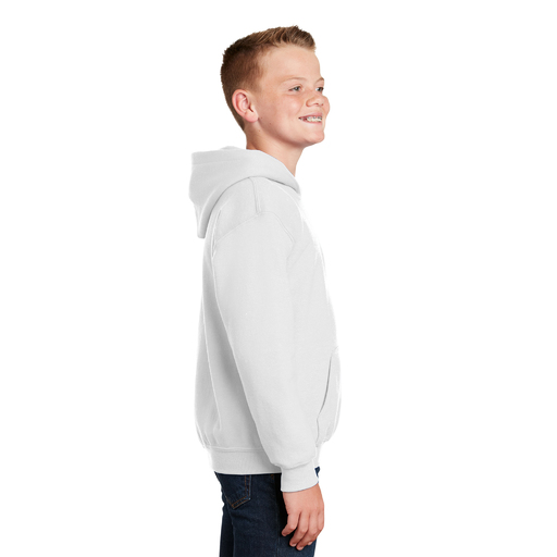 | - Gildan Styles Heavy Awkward Sweatshirt Blend Hooded Youth 18500B