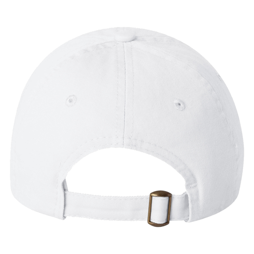 Valucap - Youth Bio-Washed Classic Hat with Rectangle Leather Patch - VC300Y-REC