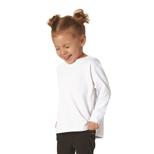 Rabbit Skins - Toddler Long Sleeve Fine Jersey Tee - 3302