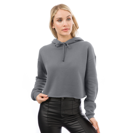 Women s Cropped Fleece Hoodie