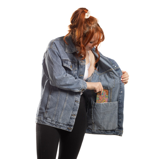 Generic Brand - Women's Boyfriend Denim Jacket - WOMEN-DNM-JCKT