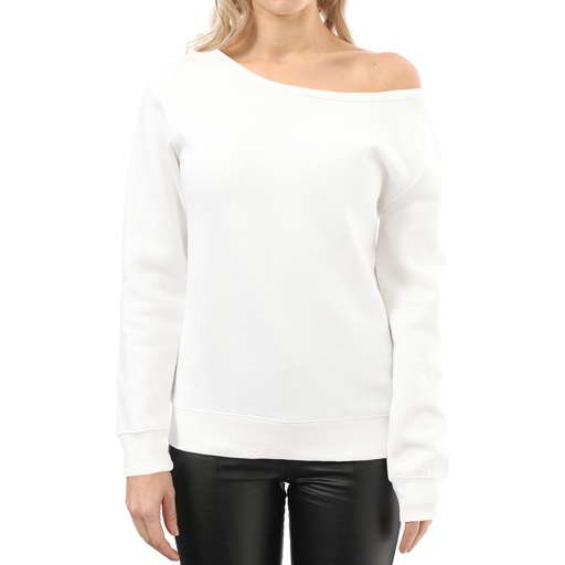 Women's Off The Shoulder Tops Sweatshirt - Awkward Styles