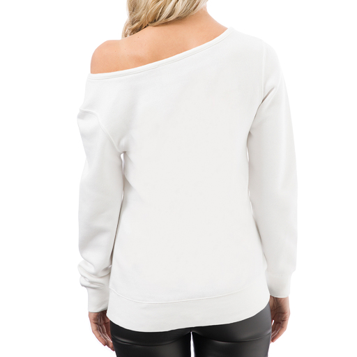 Women's Off The Shoulder Tops Sweatshirt