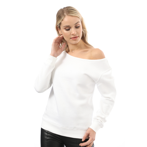 Women's Off The Shoulder Tops Sweatshirt