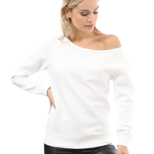 Women's Off The Shoulder Tops Sweatshirt