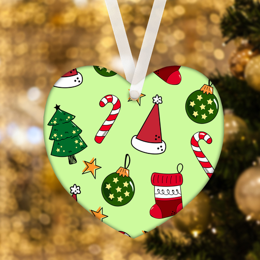 Subornc - Heart Christmas Ornaments - ORNAMENTS-H