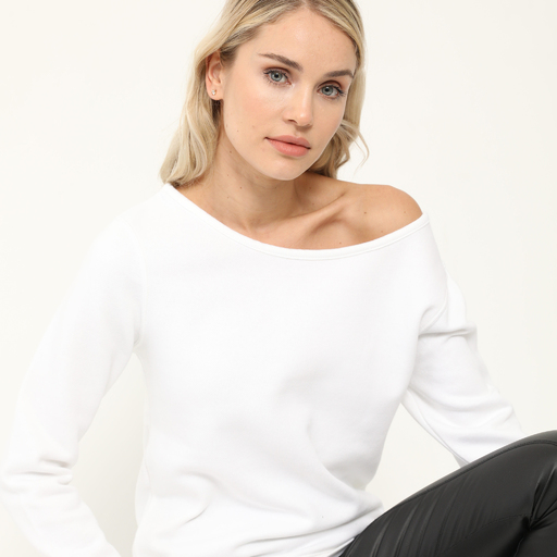 Awkward Styles Off Shoulder Sweatshirt Plus Size Clothing for